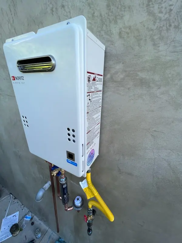Tankless water heater installation for Urbandale homes